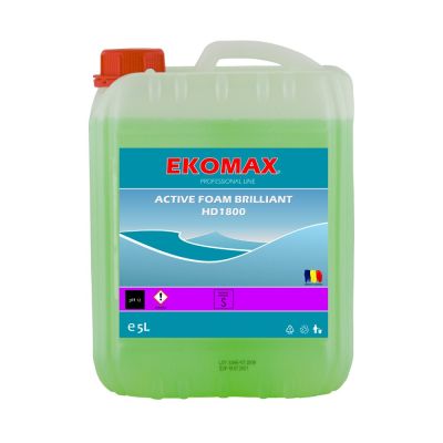 Active Foam Brilliant Detergent profesional cu spumare abundentă canistră 5 litri